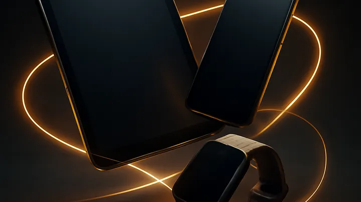 366BDT COM Multiple devices floating in harmony